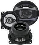 CRUNCH KOAX Lautsprecher Auto Boxen Set 10 cm GTI-42 100 Watt PKW KFZ