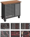 VIGOR Mobile Werkbank Series L mit Sortiment V5158 375-teilig