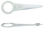 Fein Super Cut Automotive 2er Pack Schneidmesser gerade Form 40mm