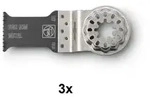 Fein Multimaster Multitalent 3er Pack E-Cut Fine S&auml;geblatt 30x50mm SL