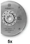 Fein Multimaster Multitalent 5er Pack HSS Segments&auml;geblatt &Oslash; 100mm SLP