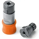 Fein Gewindebohr Adapter mit zwei Spannzangen QuickIN-QuickIN MAX Schnittstelle