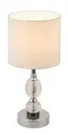 Globo Lighting Tischleuchte , silber , Ma&szlig;e (cm): H: 47 &Oslash;: 21