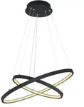 Globo Lighting H&auml;ngeleuchte , schwarz , Ma&szlig;e (cm): H: 120 &Oslash;: 51