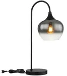 Globo Lighting Tischleuchte , schwarz , Ma&szlig;e (cm): B: 18 H: 54