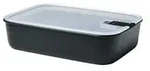 Mepal Frischhaltedose Easyclip , schwarz , Glas,Kunststoff , Ma&szlig;e (cm): B:...
