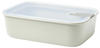 Mepal Frischhaltedose Easyclip , weiß , Glas , Kunststoff , Maße (cm): B: 23,8 H: