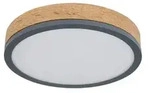 Globo Lighting Deckenleuchte , grau , Ma&szlig;e (cm): B: 30 H: 8,5 T: 30.0