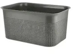 Rotho Aufbewahrungsbox BRISEN , grau , Polypropylen , Ma&szlig;e (cm): B: 26 H: 13 T: