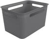Rotho Aufbewahrungsbox , grau , Kunststoff, Polypropylen , Maße (cm): B: 36 H:...