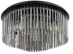 Globo Lighting Deckenleuchte , schwarz , Ma&szlig;e (cm): B: 50 H: 25 T: 50.0