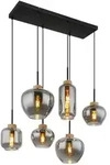 Globo Lighting H&auml;ngeleuchte , schwarz , Ma&szlig;e (cm): B: 40 H: 120