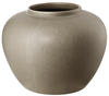 ASA SELECTION Vase Florea , grau , Steingut , Maße (cm): H: 18 Ø: 11.5