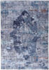 Gino Falcone Vintageteppich Cecilia , blau , Synthetische Fasern , Maße (cm):...