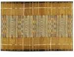 Gino Falcone In-und Outdoor-Teppich Aurora , gold , Synthetische Fasern , Ma&szlig;e