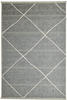 SANSIBAR Sylt Teppich Braderup , grau , Wolle , Maße (cm): B: 60 H: 0,5