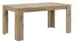 Esstisch ausziehbar , holzfarben , Ma&szlig;e (cm): B: 160 H: 76