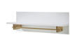 Garderobenpaneel Casoria , weiß , Holzwerkstoff, Massivholz , Maße (cm): B: 97 H: