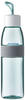 Mepal Trinkflasche To Go Ellipse , grün , Kunststoff , Maße (cm): B: 6,3 H: 27