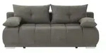 switch Schlafsofa mit Boxspringpolsterung Gala , grau , Ma&szlig;e (cm): B: 208 H:...
