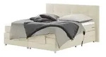 uno Motor-Boxspringbett Manolo , creme , Ma&szlig;e (cm): B: 202 H: 112