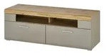 Lowboard gro&szlig; Cortina , grau , Ma&szlig;e (cm): B: 140 H: 51 T: 47.0
