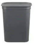 Rotho W&auml;schesammler BRISEN , grau , Kunststoff , Ma&szlig;e (cm): B: 43,1 H: 52,9 T: