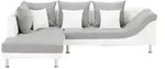 Ecksofa Rico , grau , Ma&szlig;e (cm): B: 255 H: 86 T: 205.0