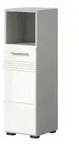 Midischrank Caputher See , wei&szlig; , Ma&szlig;e (cm): B: 30 H: 95