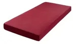 como Boxspring-Spannbettlaken Uni Jersey 3700 , rot , Ma&szlig;e (cm): B: 90