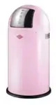 WESCO Abfallbeh&auml;lter , rosa/pink , Metall,Kunststoff , Ma&szlig;e (cm): H: 75,5 &Oslash;: 40