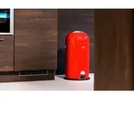 WESCO Abfallbeh&auml;lter , rot , Metall,Kunststoff , Ma&szlig;e (cm): H: 69 &Oslash;: 37.5