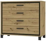 Kommode Towcester , holzfarben , Ma&szlig;e (cm): B: 104,7 H: 81,3 T: 41.5