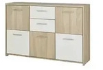 uno Kommode Quadro , holzfarben , Ma&szlig;e (cm): B: 114 H: 78 T: 30.0