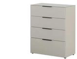 uno Kommode Levi &brvbar; beige &brvbar; Ma&szlig;e (cm): B: 83 H: 102 T: 42.0