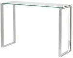 Konsolentisch Dave , transparent/klar , Ma&szlig;e (cm): B: 120 H: 78 T: 40.0