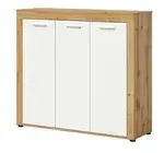 Schuhschrank , holzfarben , Ma&szlig;e (cm): B: 120 H: 108