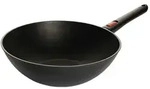 WOLL Wok &Oslash; 30 cm , schwarz , Aluminium , Ma&szlig;e (cm): H: 10 &Oslash;: 30