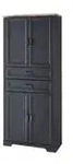 Aktenschrank Varese , schwarz , Ma&szlig;e (cm): B: 86 H: 204 T: 38.0