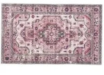 Tom Tailor Badteppich Oriental , rosa/pink , Synthetik , Ma&szlig;e (cm): B: 70 H: 0,7