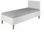 Bett Kubi , wei&szlig; , Ma&szlig;e (cm): B: 84 H: 92