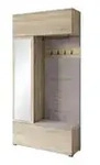 Garderobe Tejo , holzfarben , Ma&szlig;e (cm): B: 115 H: 231,9