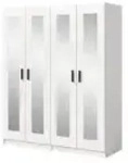Kleiderschrank Vellow , wei&szlig; , Ma&szlig;e (cm): B: 160 H: 194