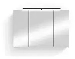 by Living Spiegelschrank Spree , grau , Ma&szlig;e (cm): B: 90 H: 60