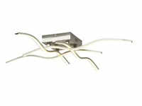 Paul Neuhaus LED-Deckenleuchte, 4-flammig, Nickel matt , silber , Maße (cm): B: 78