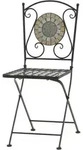 Siena Garden Klappstuhl Prato , mehrfarbig , Ma&szlig;e (cm): B: 39 H: 88,5