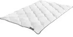 Steppbett leicht , wei&szlig; , Ma&szlig;e (cm): B: 155 H: 2