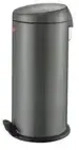 WESCO Abfallbeh&auml;lter , grau , Metall,Kunststoff , Ma&szlig;e (cm): H: 60 &Oslash;: 27