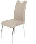 Stuhl Tibo , creme , Ma&szlig;e (cm): B: 43 H: 98 T: 61.0