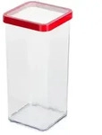 Rotho Dose quadratisch 1 5 l Loft , transparent/klar , Kunststoff , Ma&szlig;e...